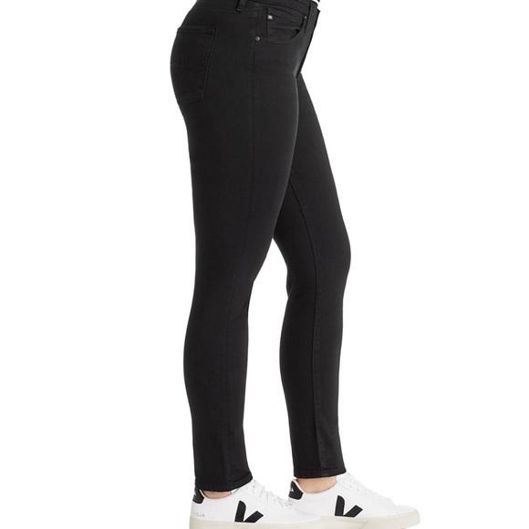 AG Cigarette Prima Leg Jean in Black - Picture 4 of 15
